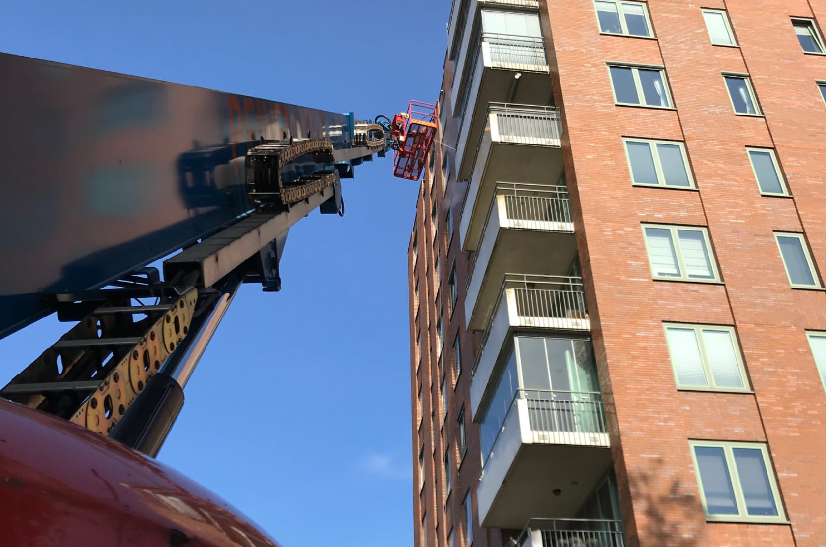 Flatgebouw reinigen en impregneren