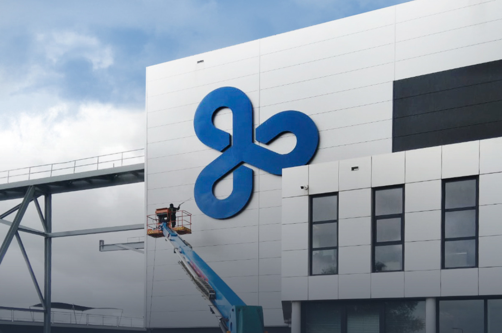 Gevelreiniging van pand