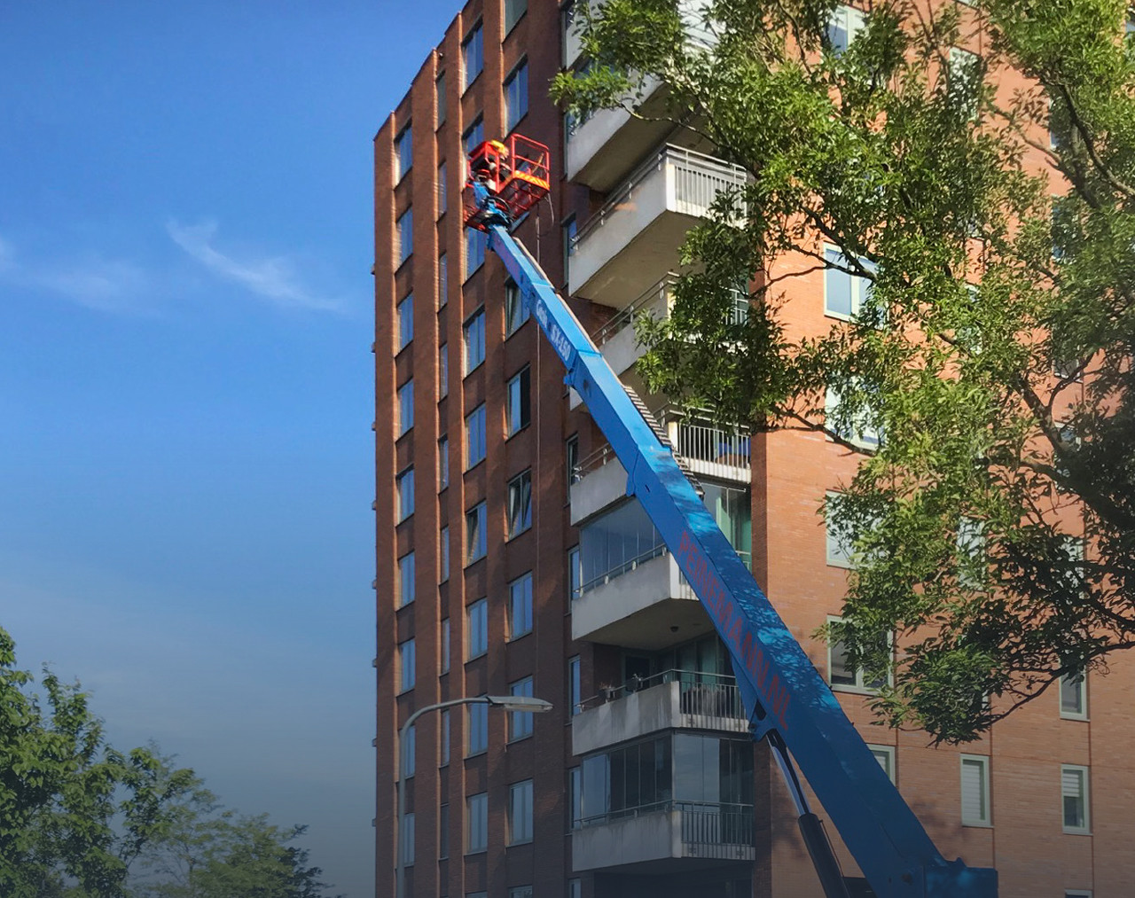 Appartementengebouw reinigen